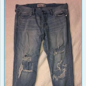 A&f boyfriend jeans size 8